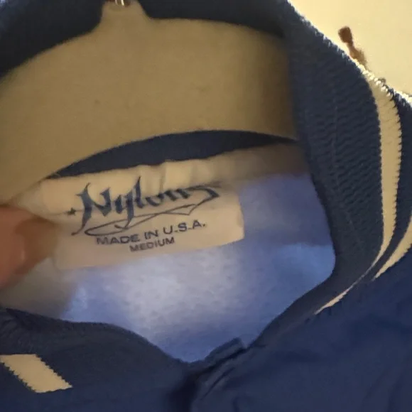 Vintage Blue Varsity Jacket - Picture 4 of 4